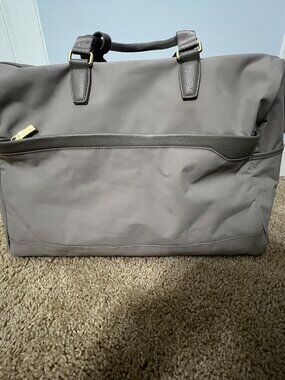Open Story Signature Weekender Bag Taupe